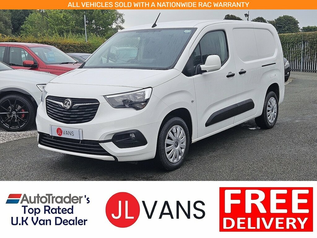 Vauxhall Combo Turbo D 2300 Sportive L2 H1 Euro 6 2021 U2652 Ul White