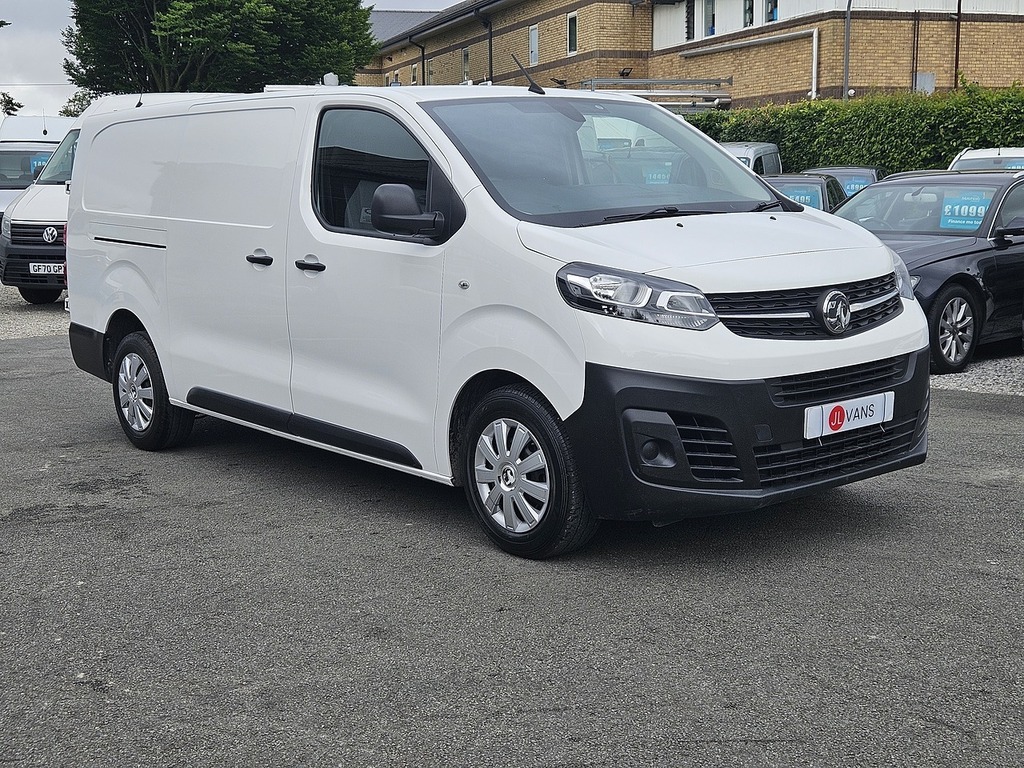 Vauxhall Vivaro Turbo D 3100 Dynamic L2h1 Euro 6 145Ps Ac 2023 U2 KV23VBN White #3