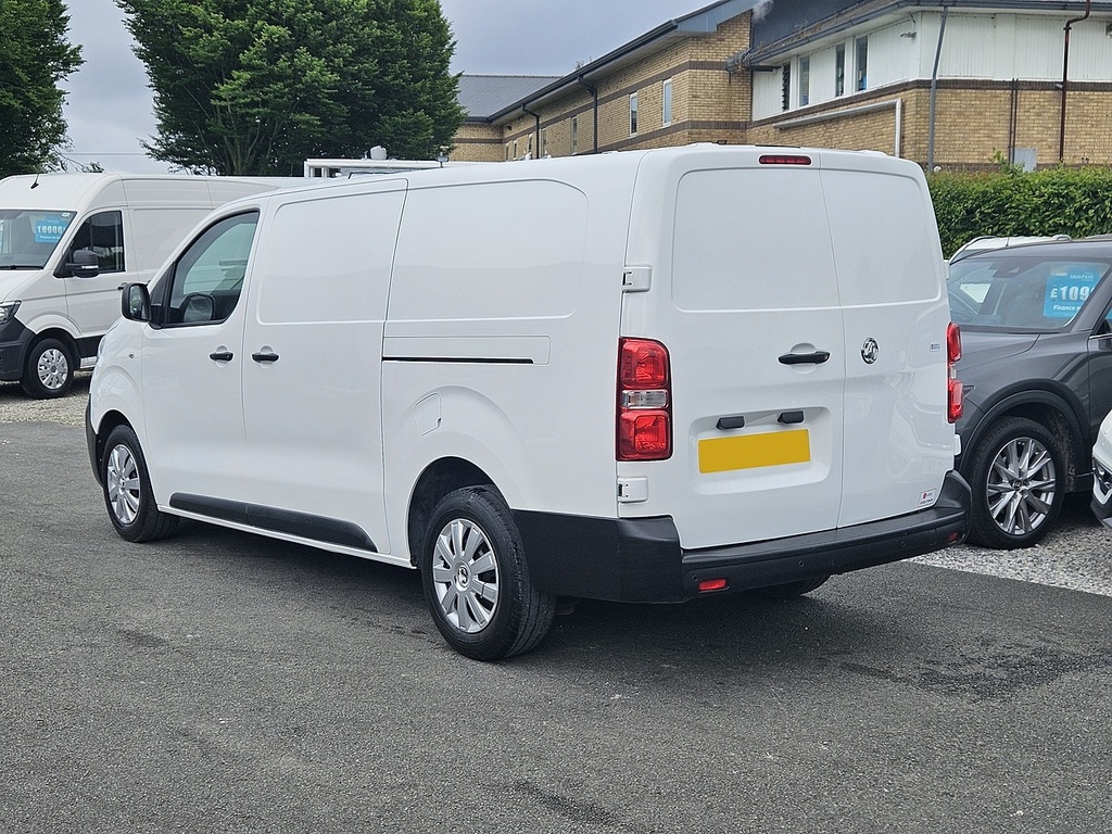 Vauxhall Vivaro Turbo D 3100 Dynamic L2h1 Euro 6 145Ps Ac 2023 U2 KV23VBN White #6