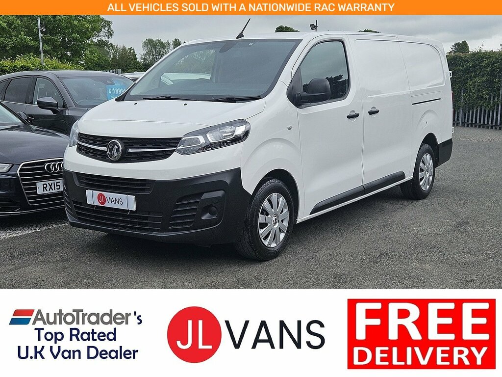 Vauxhall Vivaro Turbo D 3100 Dynamic L2h1 Euro 6 145Ps Ac 2023 U2 White