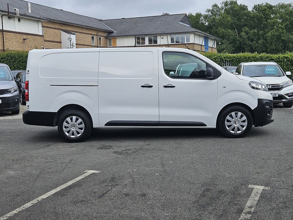 Vauxhall Vivaro Turbo D 3100 Dynamic L2h1 Euro 6 145Ps Ac 2023 U2 KV23VBN White #4