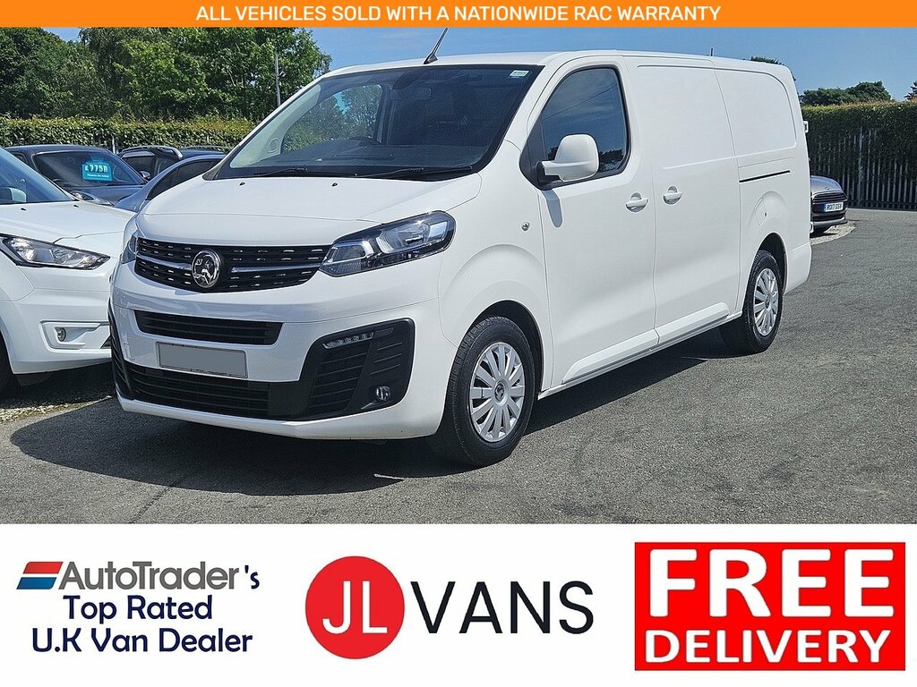Vauxhall Vivaro Turbo D 2900 Sportive L2h1 Euro 6 2021 U2661 Ule White