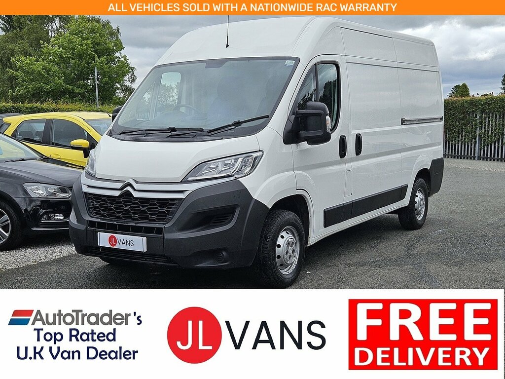 Citroen Relay Bluehdi 35 Enterprise L2h2 Euro 6 140Ps 2022 U268 White