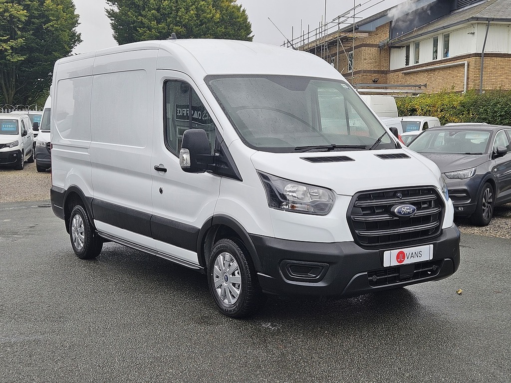Ford Transit Custom 330 Ecoblue Leader L2h2 Euro 6 Ac 2020 U2677 Ule EX20WGN White #3