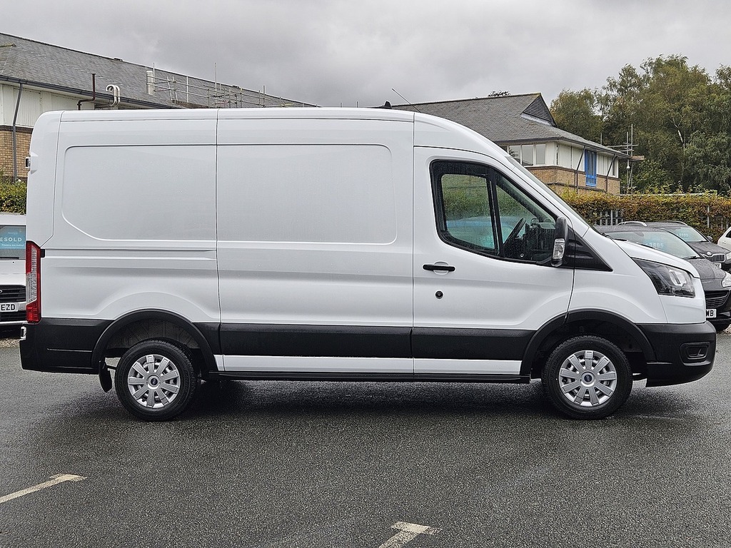 Ford Transit Custom 330 Ecoblue Leader L2h2 Euro 6 Ac 2020 U2677 Ule EX20WGN White #4