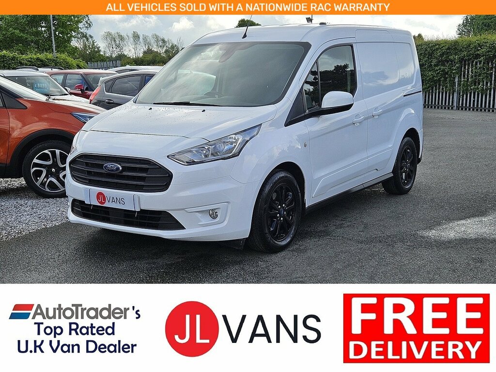Ford Transit Connect 240 Ecoblue Limited L1h1 Euro 6 120Ps 2023 U2689 White