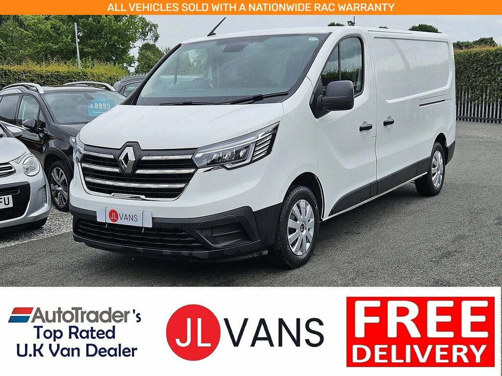 Renault Trafic Dci Blue Ll30 Business L2h1 Euro 6 130Ps Ac 2023 White