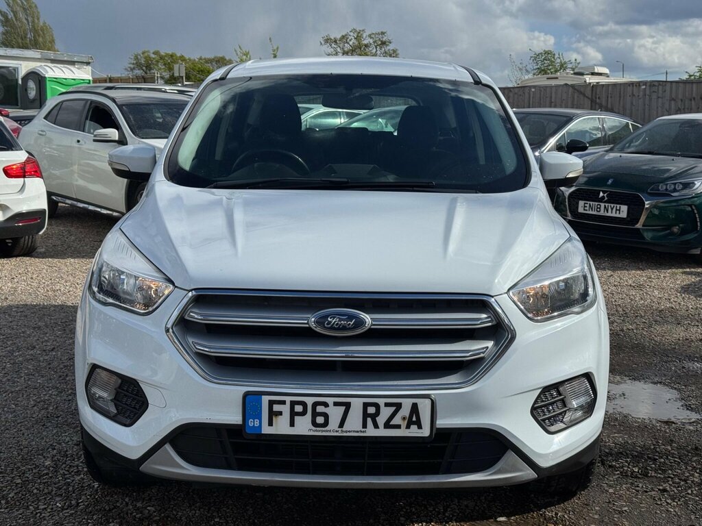 Ford Kuga 1.5 Tdci Zetec Powershift Euro 6 Ss FP67RZA White #3