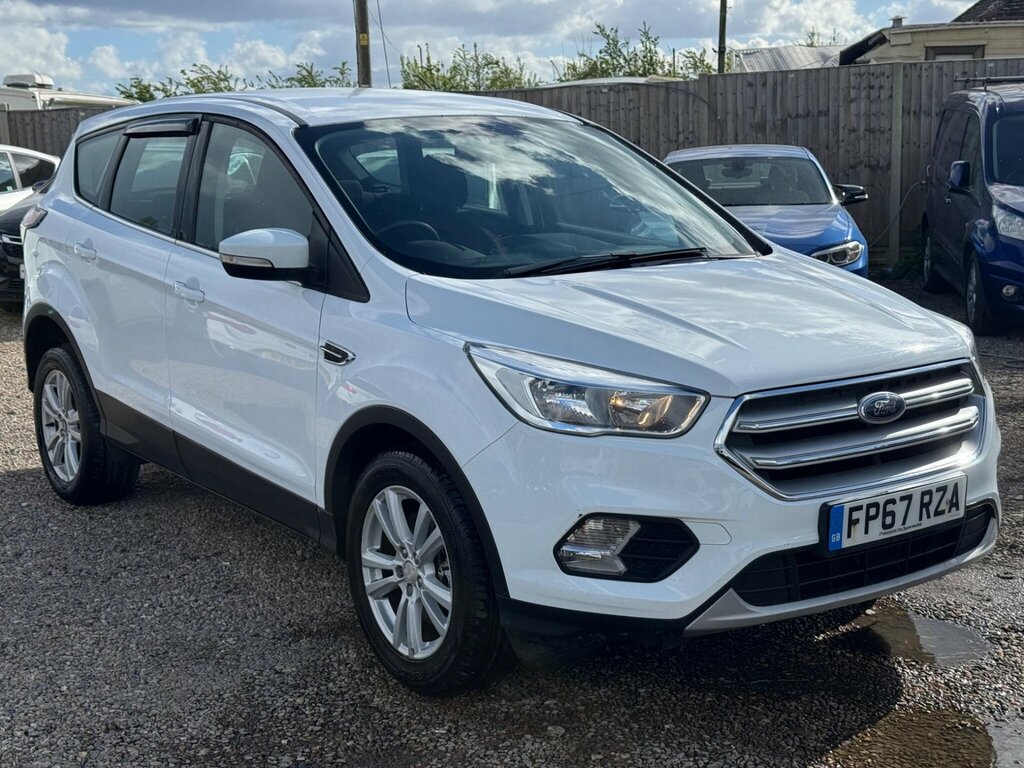 Ford Kuga 1.5 Tdci Zetec Powershift Euro 6 Ss FP67RZA White #2