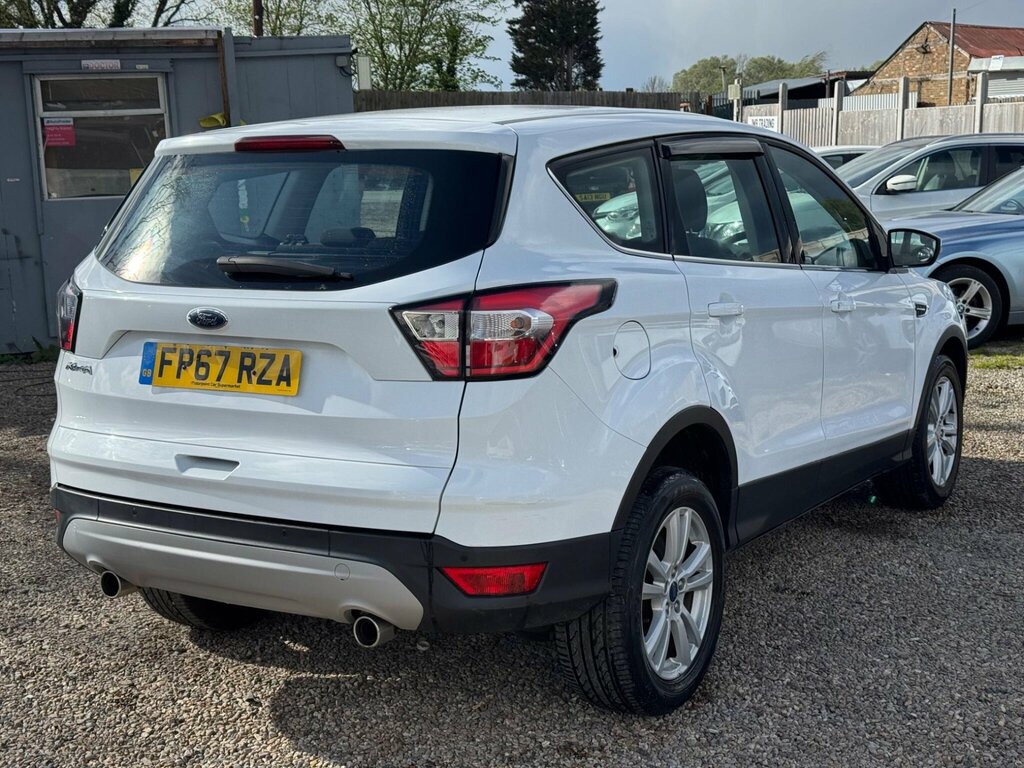 Ford Kuga 1.5 Tdci Zetec Powershift Euro 6 Ss FP67RZA White #4