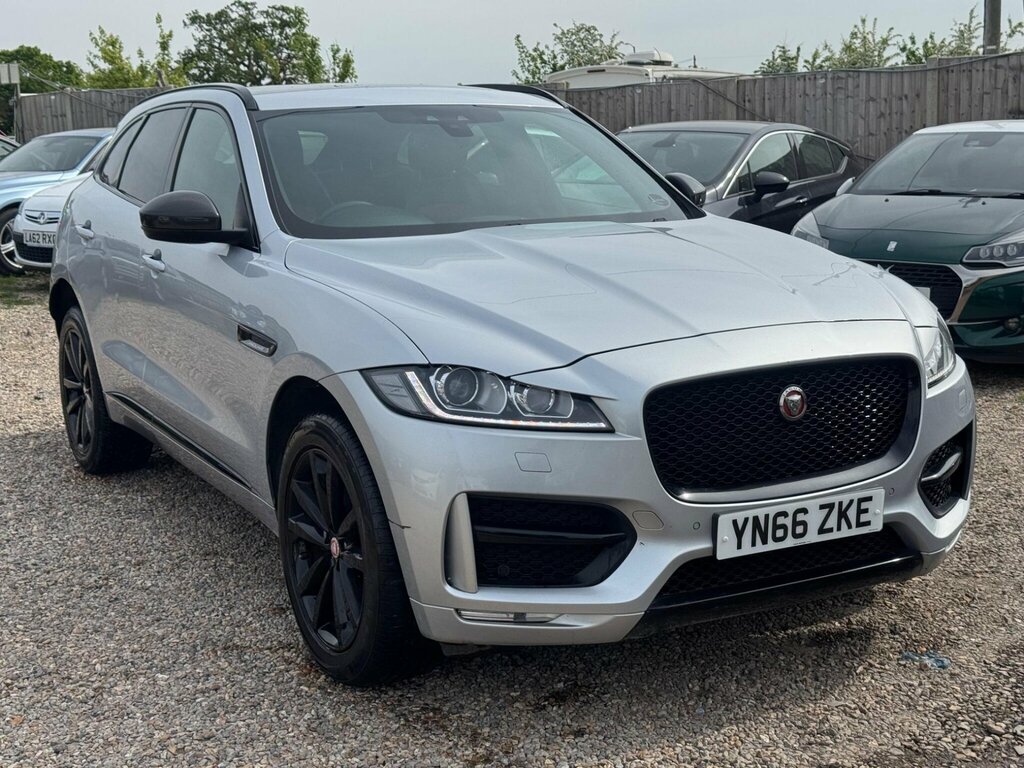 Jaguar F-Pace 2.0 D180 R-sport Awd Euro 6 Ss Silver