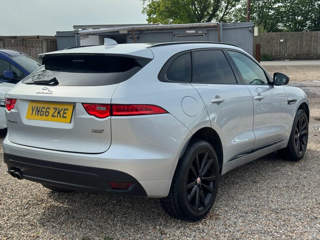 Jaguar F-Pace 2.0 D180 R-sport Awd Euro 6 Ss YN66ZKE Silver #6