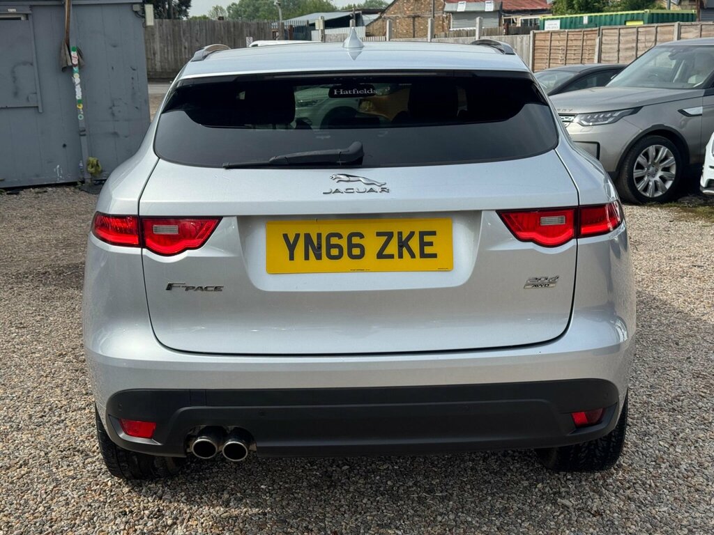 Jaguar F-Pace 2.0 D180 R-sport Awd Euro 6 Ss YN66ZKE Silver #5