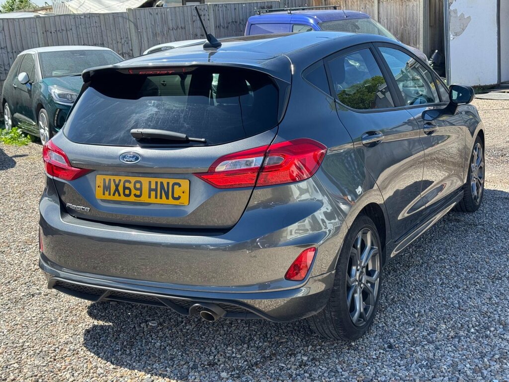 Ford Fiesta 1.0T Ecoboost St-line Euro 6 Ss MX69HNC Grey #6