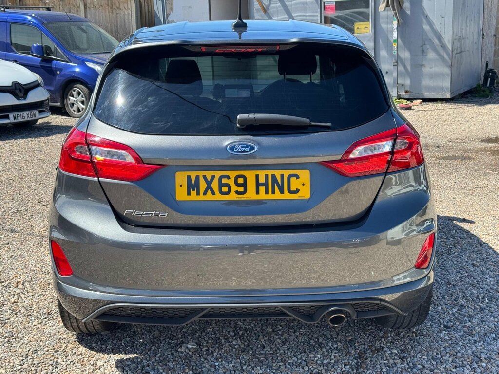 Ford Fiesta 1.0T Ecoboost St-line Euro 6 Ss MX69HNC Grey #5