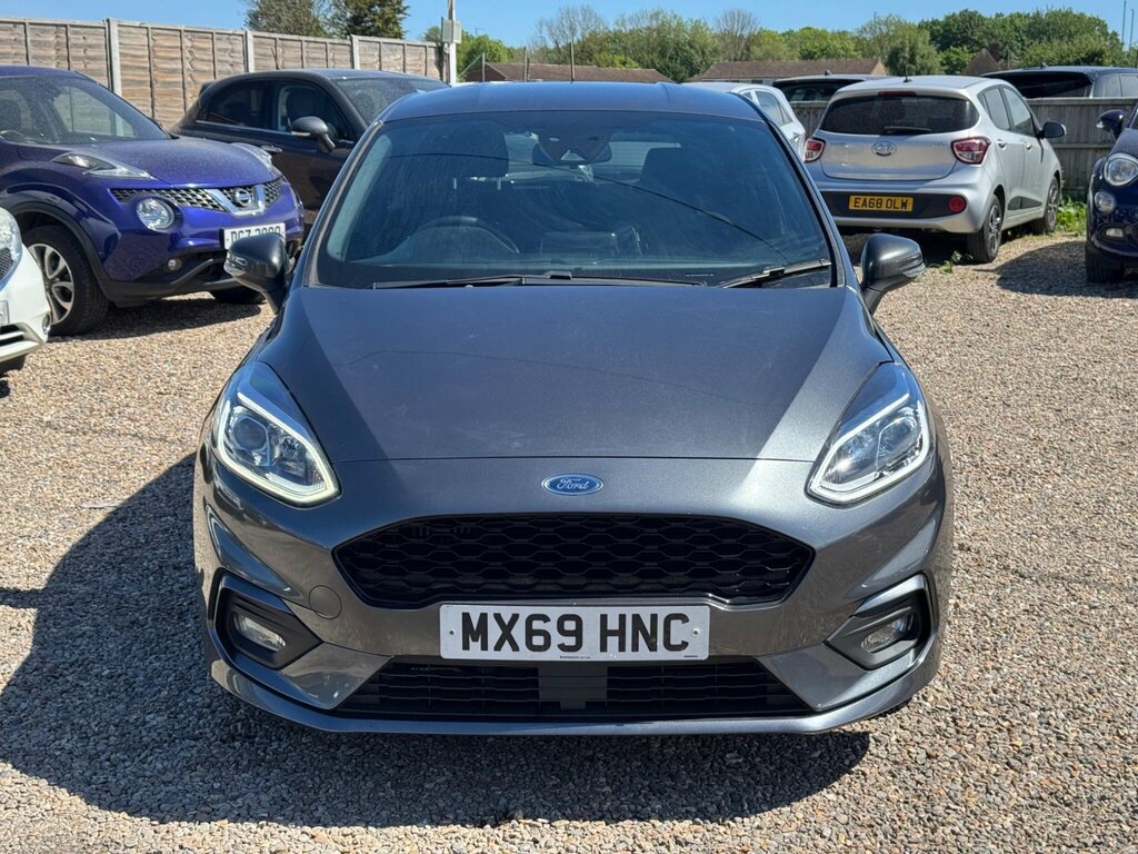 Ford Fiesta 1.0T Ecoboost St-line Euro 6 Ss MX69HNC Grey #2