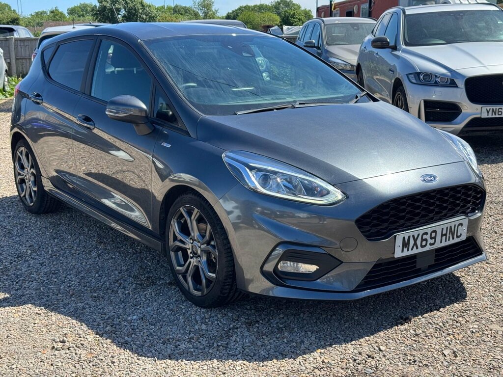 Ford Fiesta 1.0T Ecoboost St-line Euro 6 Ss MX69HNC Grey #3