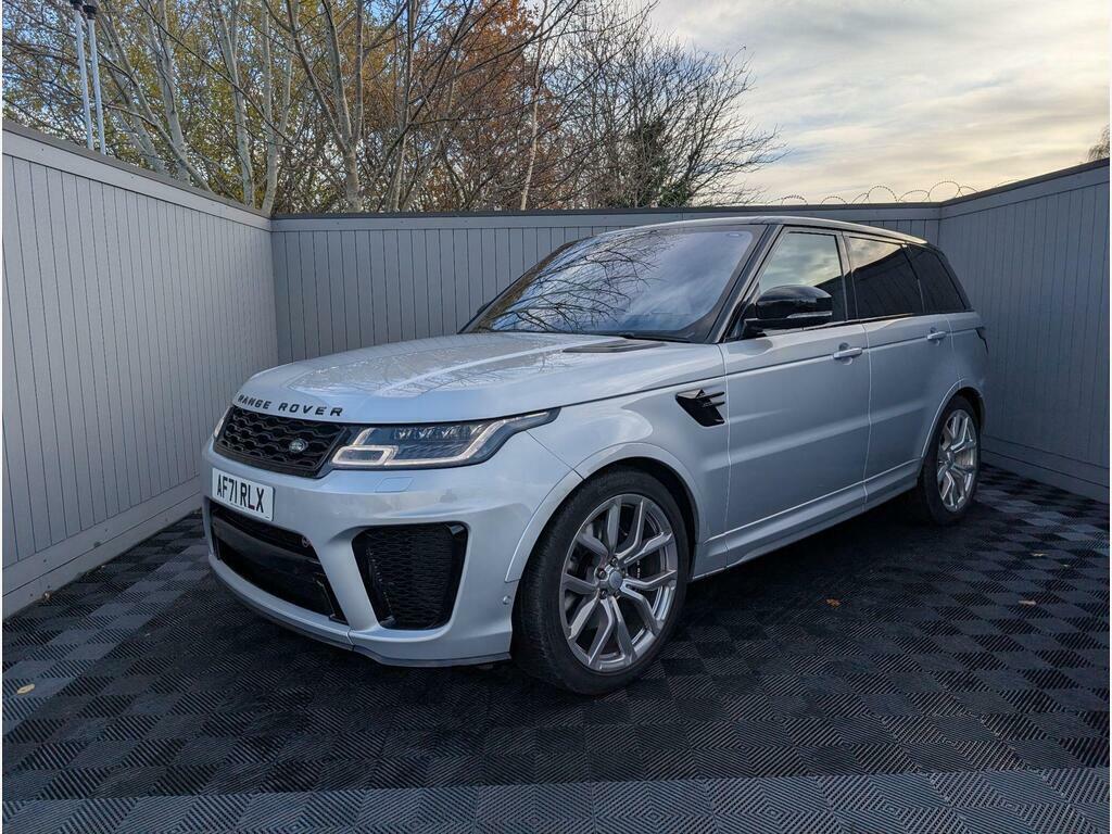 Land Rover Range Rover Sport 5.0 P575 V8 Svr 4Wd Euro 6 Ss Silver