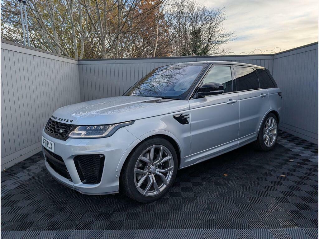 Land Rover Range Rover Sport 5.0 P575 V8 Svr 4Wd Euro 6 Ss AF71RLX Silver #3