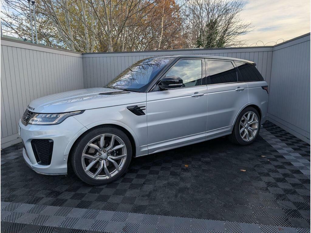 Land Rover Range Rover Sport 5.0 P575 V8 Svr 4Wd Euro 6 Ss AF71RLX Silver #5