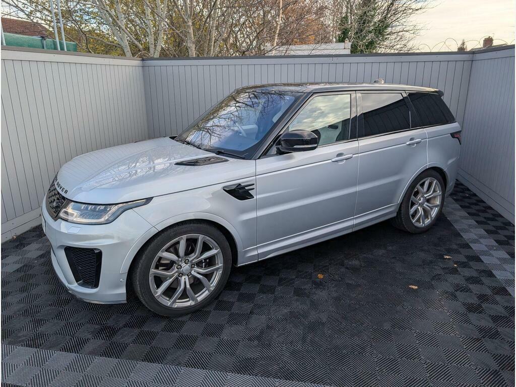 Land Rover Range Rover Sport 5.0 P575 V8 Svr 4Wd Euro 6 Ss AF71RLX Silver #6
