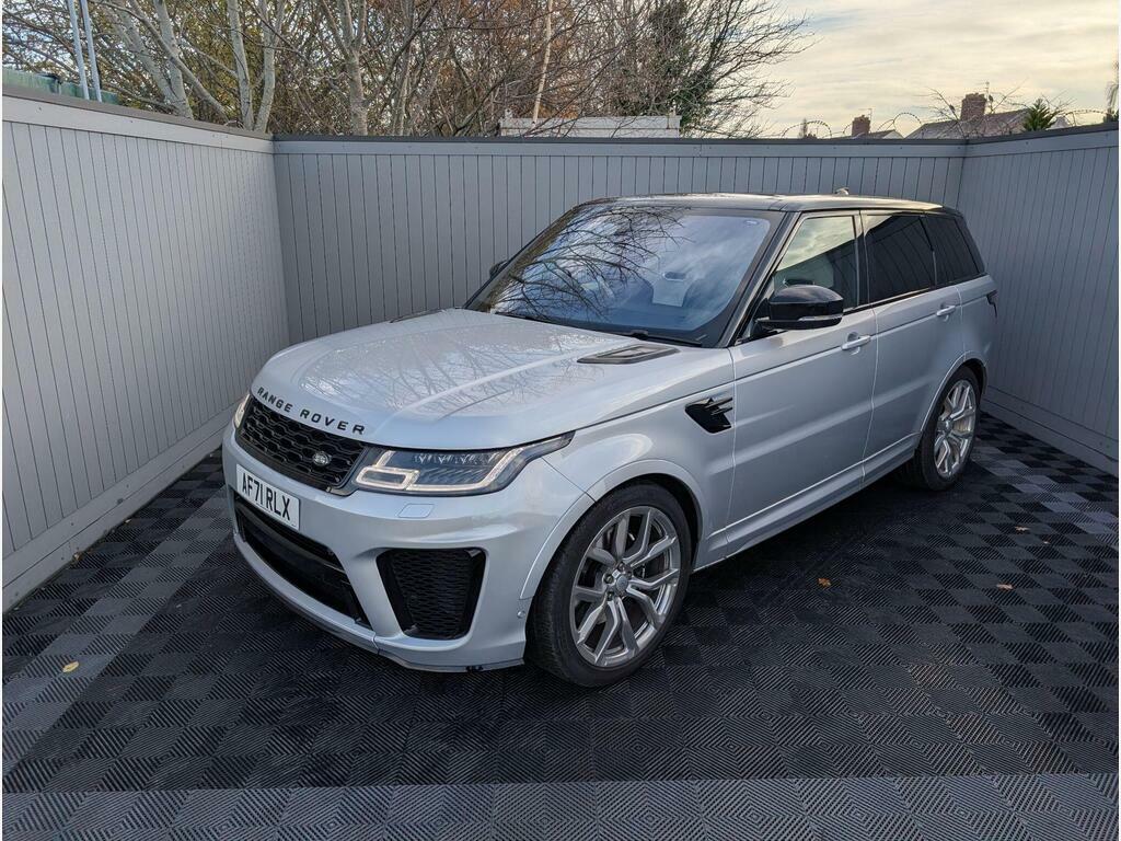 Land Rover Range Rover Sport 5.0 P575 V8 Svr 4Wd Euro 6 Ss AF71RLX Silver #2
