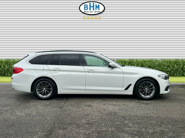 BMW 5 Series 2017 3.0 530D Se Touring Euro 6 S LJ67VTK White #2