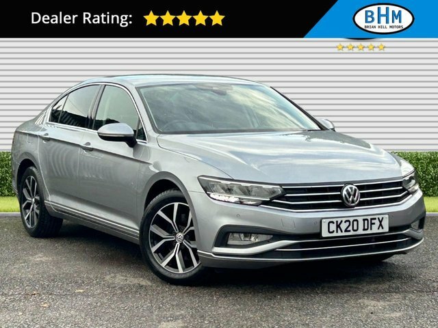 Volkswagen Passat 2020 1.6 Tdi Sel Saloon Dsg Euro 6 Ss Silver