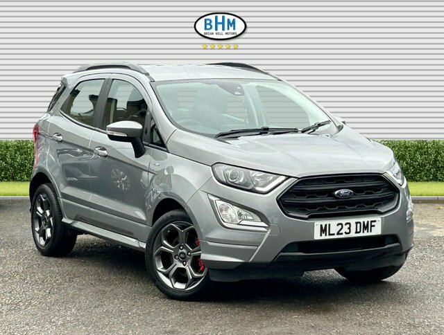 Ford Ecosport 2023 1.0T Ecoboost Gpf St-line Suv Manu Silver