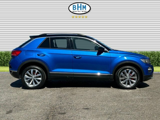 Volkswagen T-Roc 2019 1.5 Tsi Gpf Evo Design Suv PG19UUF Blue #2
