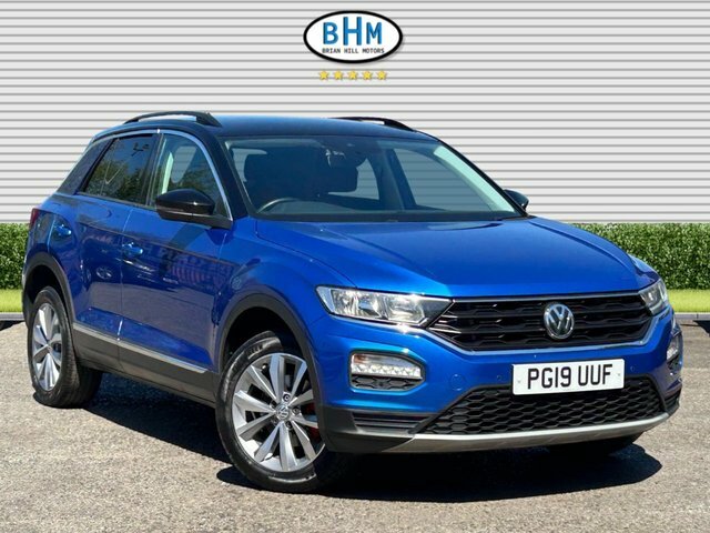 Volkswagen T-Roc 2019 1.5 Tsi Gpf Evo Design Suv Blue