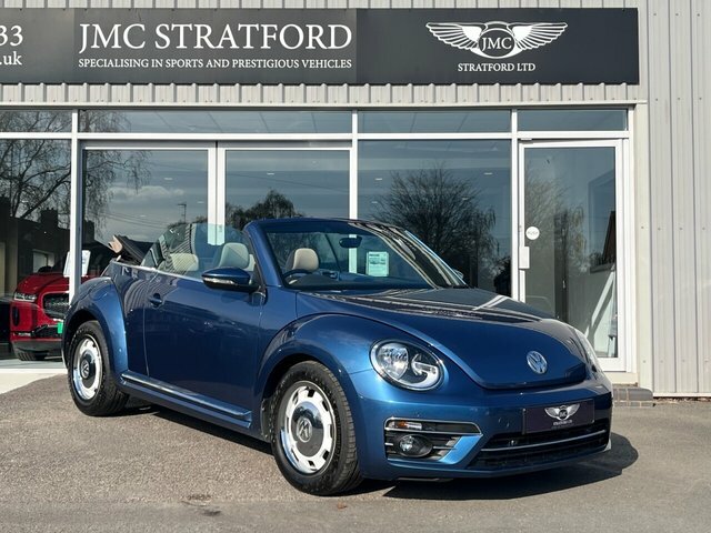 Volkswagen Beetle 2016 1.2 Tsi Bluemotion Tech Design Cabriolet Blue