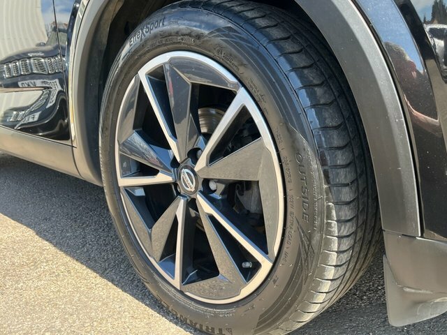 Nissan Qashqai 2022 1.3 Dig-t Mhev Tekna Suv Hybrid Ma YS22MZJ Black #3