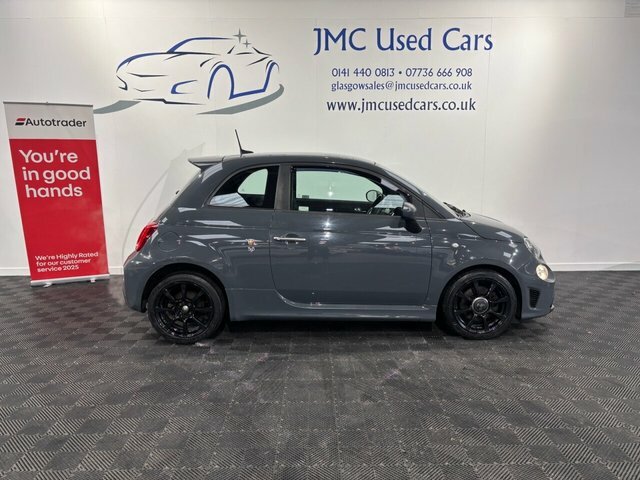 Abarth 595 1.4 T-jet 70Th Hatchback Euro 6 YN68HVB Grey #3