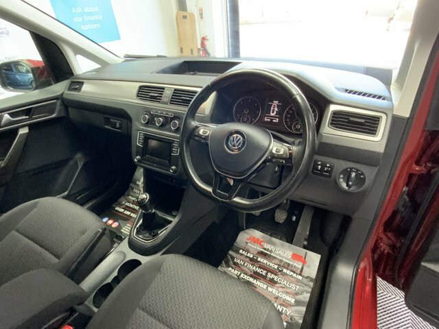 Volkswagen Caddy Maxi Life 2.0 Tdi 5 Seat Red #2