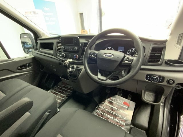 Ford Transit Custom 2.0 350 Ecoblue Leader YT22XRU Black #2