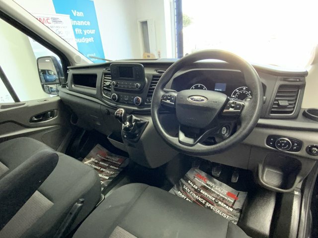 Ford Transit Custom 2.0 350 Ecoblue Leader Black