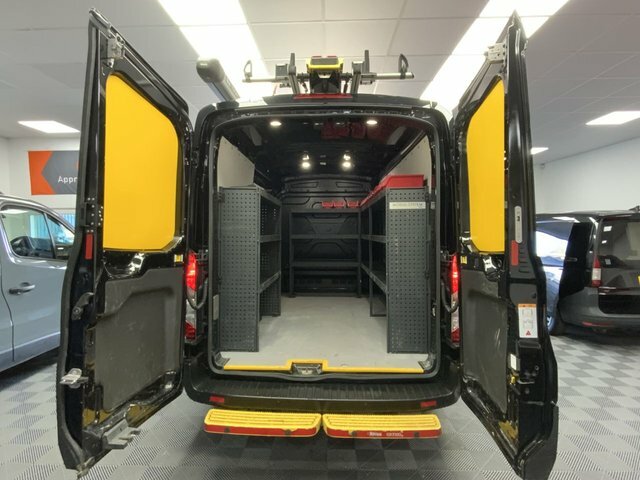 Ford Transit Custom 2.0 350 Ecoblue Leader YT22XRP Black #5