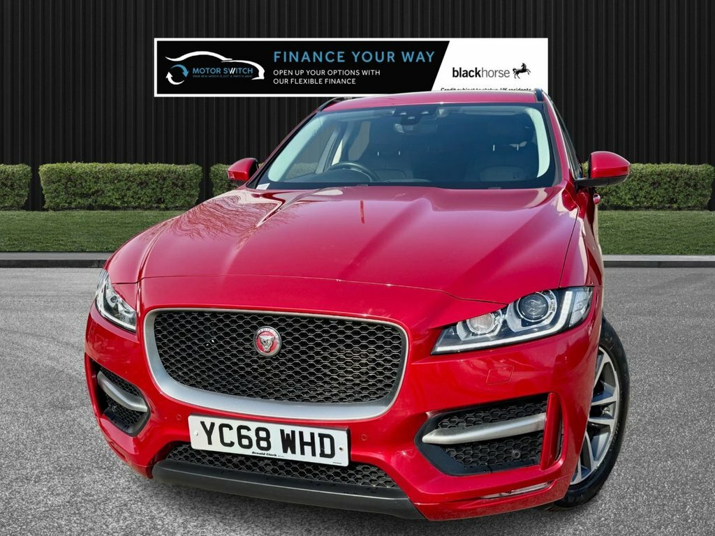 Jaguar F-Pace 2L R-sport YC68WHD Red #6