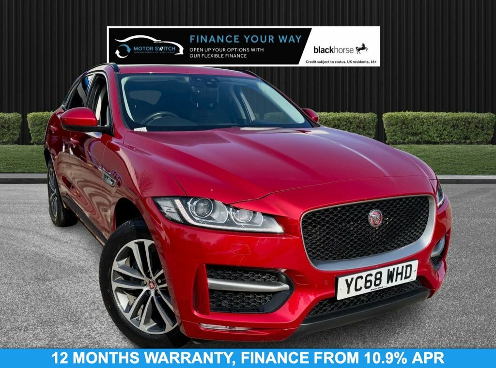 Jaguar F-Pace 2L R-sport Red