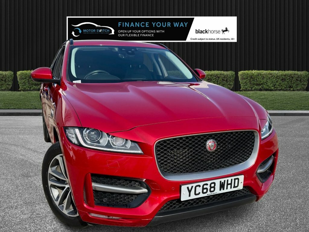 Jaguar F-Pace 2L R-sport YC68WHD Red #5