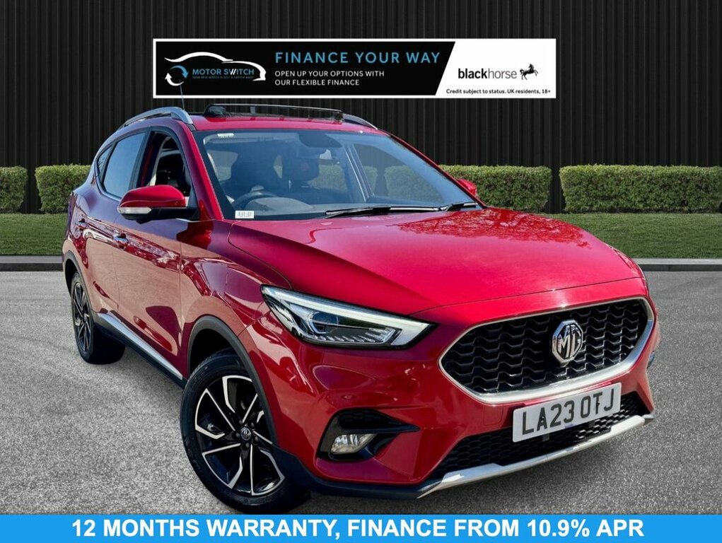 MG ZS 1L Exclusive Red