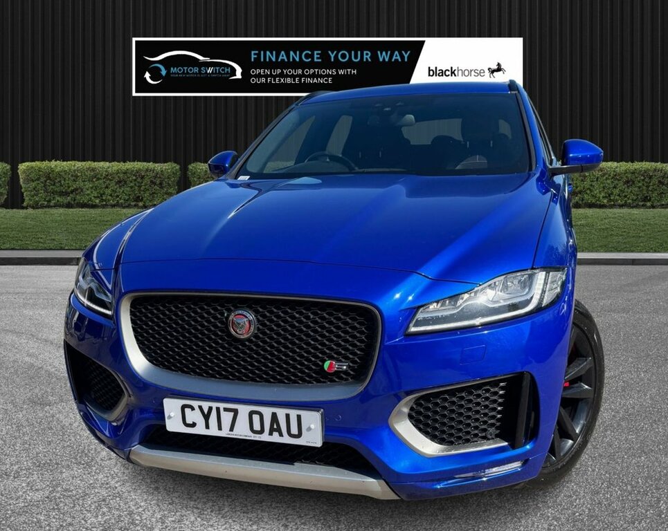 Jaguar F-Pace 3L S CY17OAU Blue #6