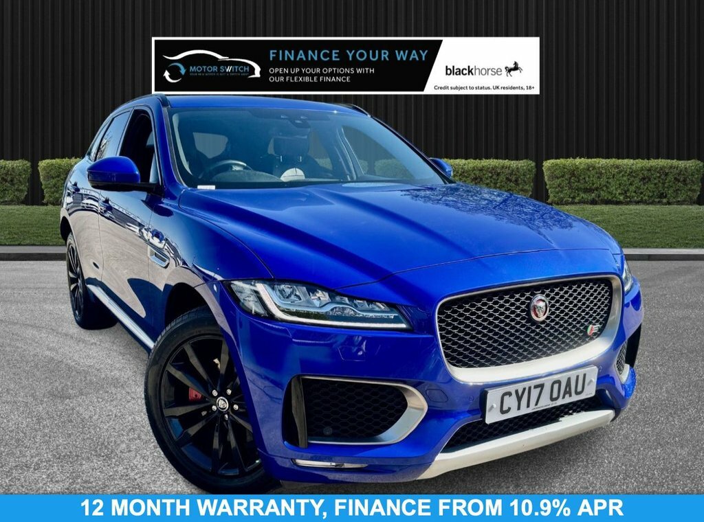 Jaguar F-Pace 3L S Blue
