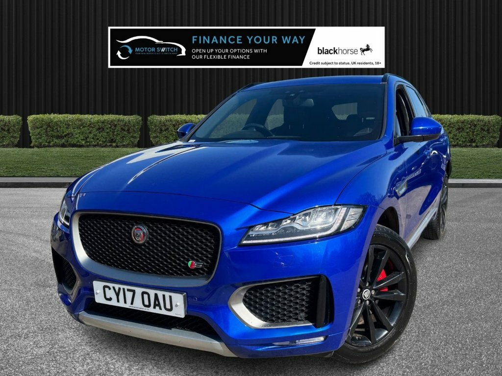 Jaguar F-Pace 3L S CY17OAU Blue #3