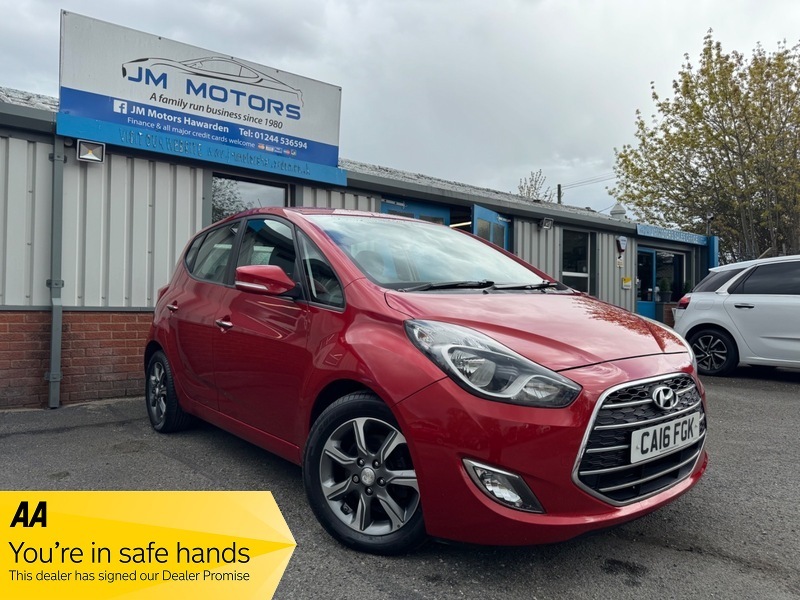 Hyundai Ix20 Se Blue Drive Red