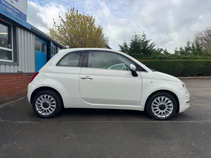 Fiat 500 Lounge White #2
