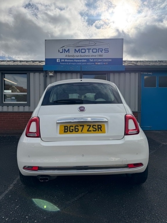 Fiat 500 Lounge White #4