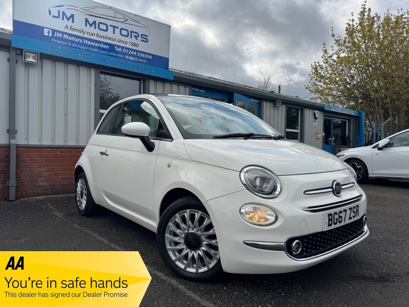 Fiat 500 Lounge White