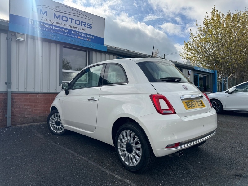 Fiat 500 Lounge White #6
